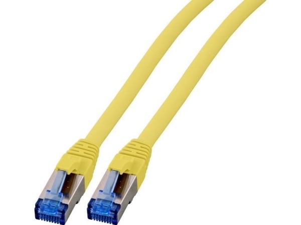 EFB Elektronik K5525FGE.0,5, 0,5 m, Cat6a, S/FTP (S-STP), RJ-45, RJ-45, Gult