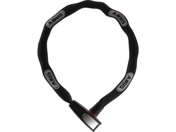 ABUS Catena 6806K/110 - Kjede med integrert lås - nøkkel - svart