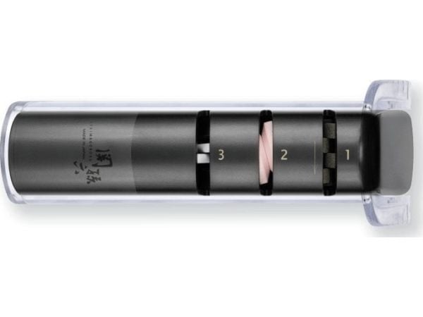 kai Seki Magoroku, Dobbelsidet slipesten, 1 stykker, Diamantsten, Sort, 51 mm, 138 mm