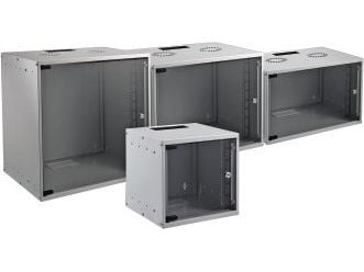 EFB Elektronik WGB-1912GR.45, Veggmonterbar hylle, 12U, 80 kg, Grå