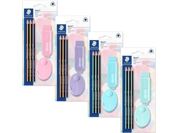Staedtler Noris, Grafittblyant, Gutt/Jente, 5 stykker, 4 stykker