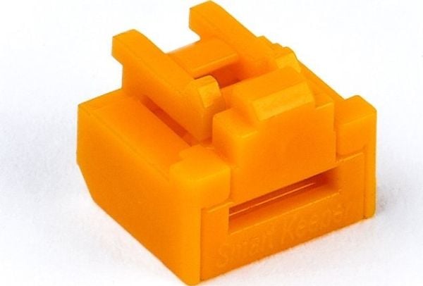 Smartkeeper NL03PKOR, Portblokkering + nøkkel, RJ-45, Oransje, 10 stykker, Polybag, 11,7 mm