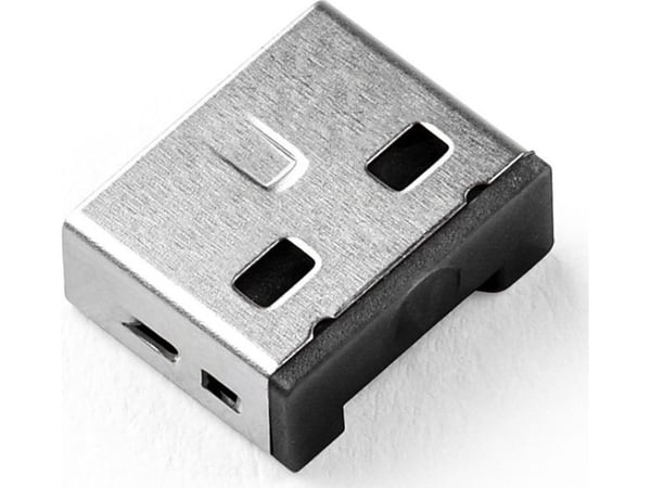 Smartkeeper UL03P1BK, Portin lukitsin, USB A-tyyppi, Musta, Muovi, 10 kpl, Muovipussi