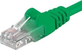 PremiumCord PREMIUMCORD Patch UTP-kabel RJ45-RJ45 CAT5e 1,5m grønn