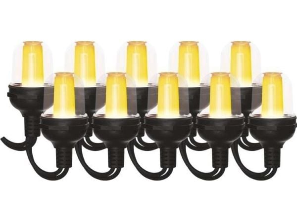 Emos Chain Party 10x 10 LED transparent 4,5m vintage P44 DCPV01