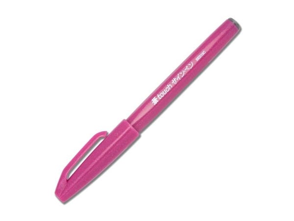 Pentel SES15C-P, Vaaleanpunainen, Vaaleanpunainen, Pyöreä, Vesipohjainen muste, 1 kpl