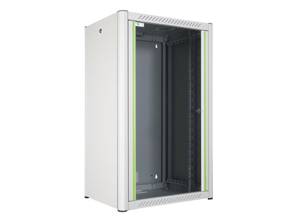 Lanview by Logon - Rack skap - 60 x 56, pro - veggmonterbar - hvit, RAL 7035 - 20U - 19"