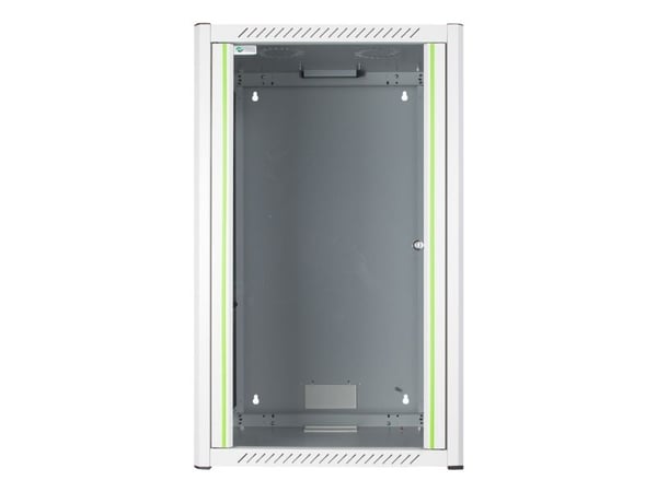 Lanview by Logon - Rack skap - 60 x 56, pro - veggmonterbar - hvit, RAL 7035 - 20U - 19"