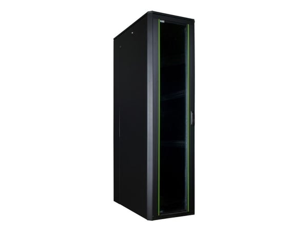 Lanview by Logon Data Line - Rack skap - 600 x 1000 mm, data line - free-standing - svart - 42U - 19"