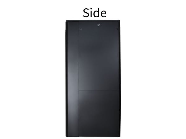 Lanview by Logon Data Line - Rack skap - 600 x 1000 mm, data line - free-standing - svart - 42U - 19"