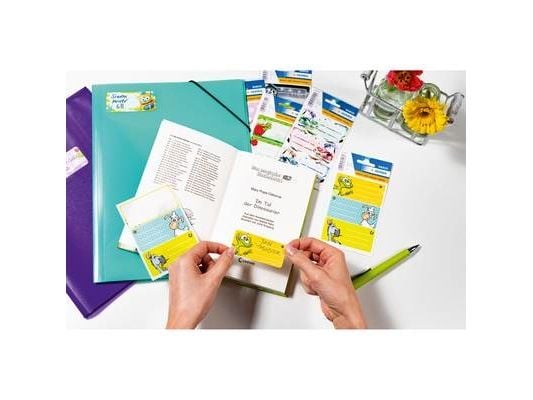 HERMA 5579, Multifärg, Rektangel, Permanent, papper, 6 styck, 2 styck