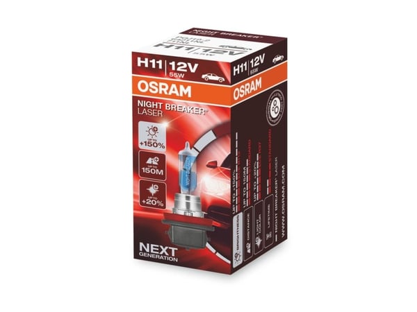Osram 4052899991422, 55 V, 3200 K, 1 stykker