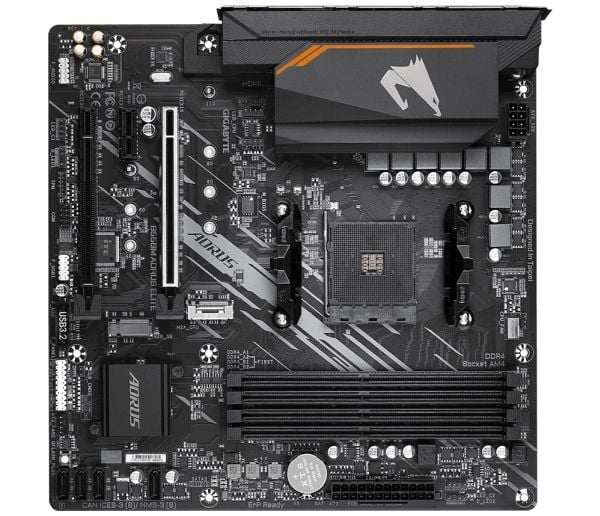 Gigabyte B550M AORUS ELITE, AMD, Stik AM4, 3rd Gen AMD Ryzen™ 3, 3rd Gen AMD Ryzen 5, 3rd Gen AMD Ryzen™ 7, 3rd..., DDR4-SDRAM, 128GB, DIMM