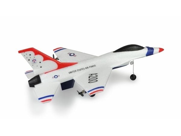 Fjernstyrt fly Amewi AMEWI F16B fly med Gyro 2-kanals 290 mm RTF
