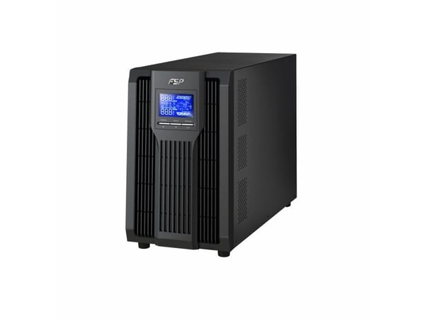 FSP Champ Tower 3K, Dobbeltkonvertering (Online), 3 kVA, 2700 W, Ren sinus, 120 V, 300 V