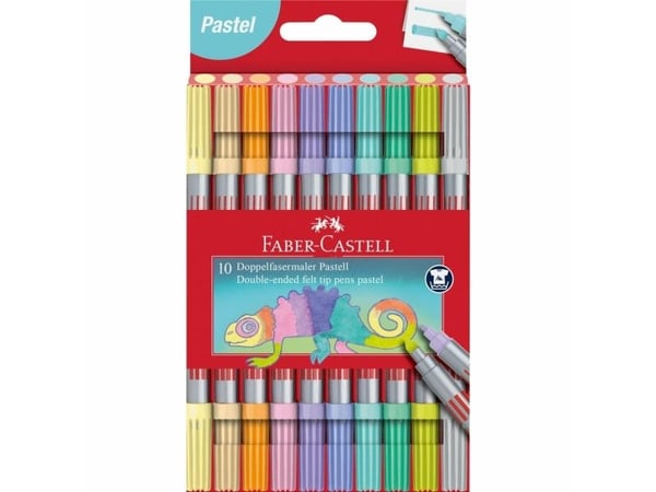Faber-Castell 151112, Assorterte farger, Assorterte farger, Rund, 10 stykker