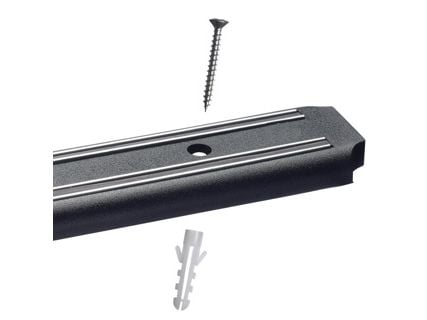 Westmark Black, Med magnetisk strimmel, ABS, Sort, Rektangel, 380 mm, 13 mm