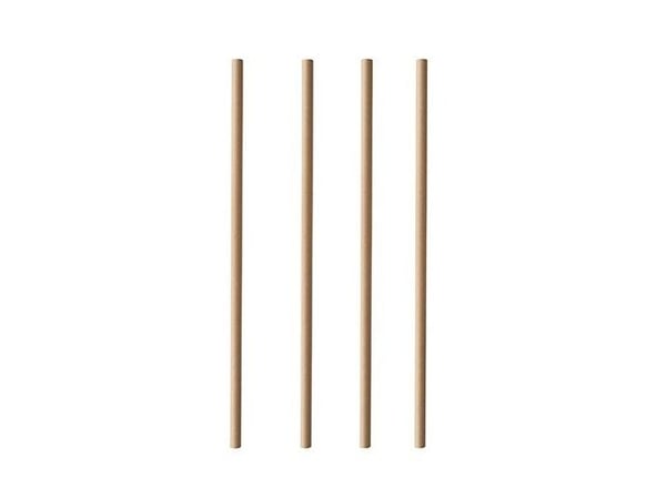 Papstar 88224, Brun, Papir, 200 mm, 6 mm, 100 stykker