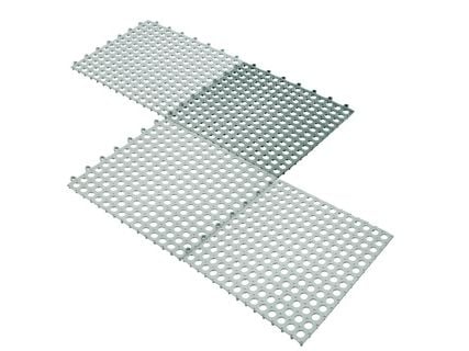 Westmark 61762270, Rillefelt, Matte, Tabletop, Servise, Grå, Polyvinylklorid (PVC)