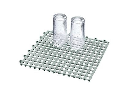 Westmark 61762270, Rillefelt, Matte, Tabletop, Servise, Grå, Polyvinylklorid (PVC)