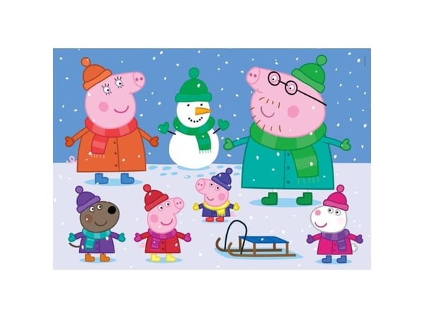 Clementoni Peppa Pig Supercolor 104 Maxi, 104 stykker, Tegneserier, 4 år