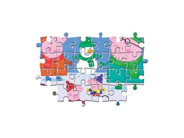 Clementoni Peppa Pig Supercolor 104 Maxi, 104 stykker, Tegneserier, 4 år