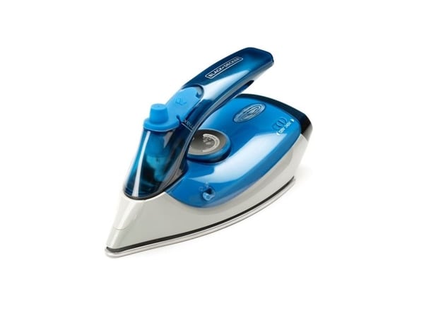 Black&amp;Decker matkasilitysrauta Black+Decker BXIR1000E (1000W; sininen/hopea)