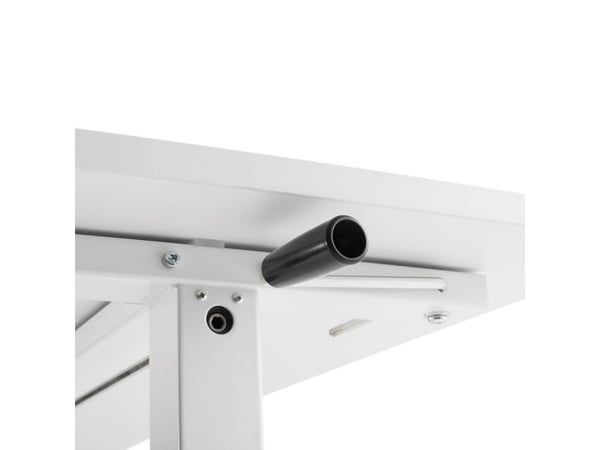 Ergo Office manuellt höj- och sänkbart skrivbord max 40 kg max höjd 117 cm ER-401 W