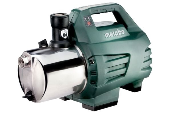 Metabo P 6000 Inox, 1300 W, AC, 5,5 stang, 6000 l/t, IPX4, Grønn, Rustfritt stål