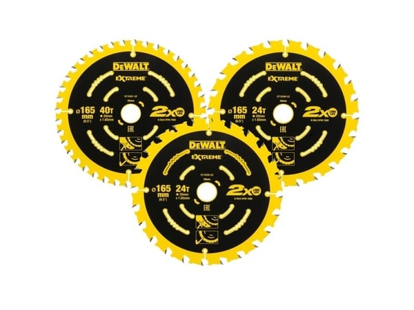 DeWALT DT10397-QZ, Svart, Gul, 3 styck