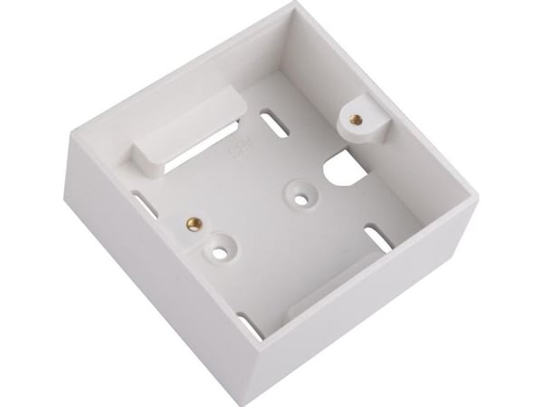 Lanview - Väskbox - 86 x 86 x 36mm - vit