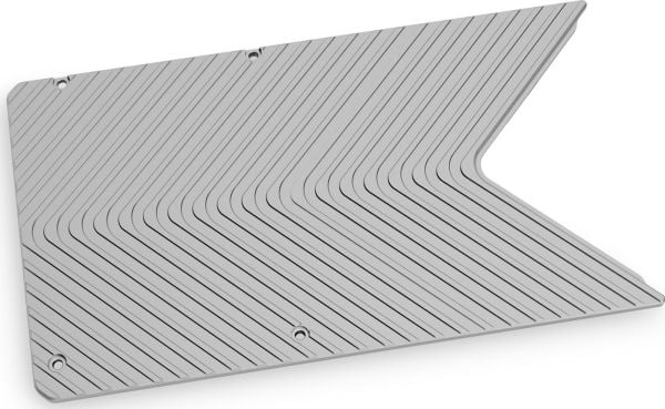 EK Water Blocks 3831109836637, Bakplate, Aluminium, Sølv, EK-Quantum Vector FE RTX 3080