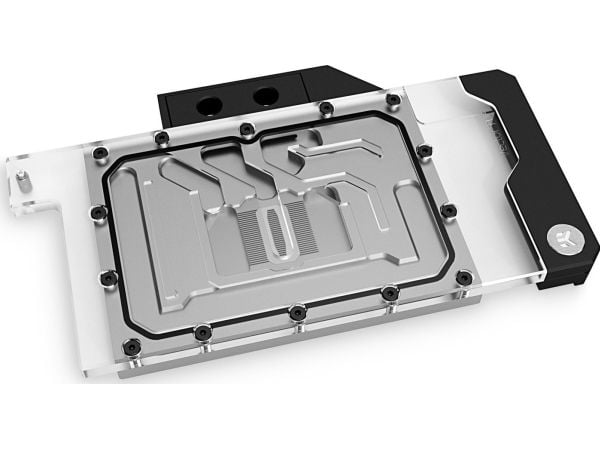 EK Water Blocks 3831109836484, Vannblokk, Akryl, Kopper, Sort, Nickel, Gjennomsiktig, 3-pin, 1/4", Grafikkort