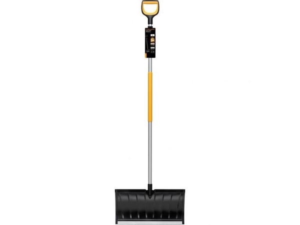 Fiskars 1057179, Snøskuffe, Metall, Sort, Oransje, Ergonomisk, 53 cm, 1,52 kg