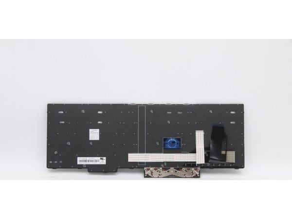 Primax - Muistikirjat udskiftningstastatur - bagbelyst - UK - sort - for ThinkPad P15s Gen 1 20T4, 20T5