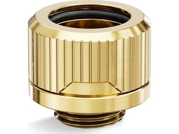 EK Water Blocks EK-Torque HDC 14 tilkobling rett G1/4 tommer AG til 14 mm OD hardt rør - gull