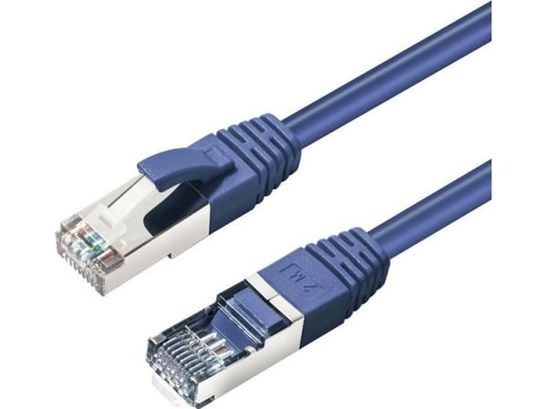 MicroConnect - Koblingskabel - RJ-45 (hann) til RJ-45 (hann) - 1.5 m - 6 mm - S/FTP - CAT 6a - halogenfri, innendørs, formstøpt, rund, uten hindrin...