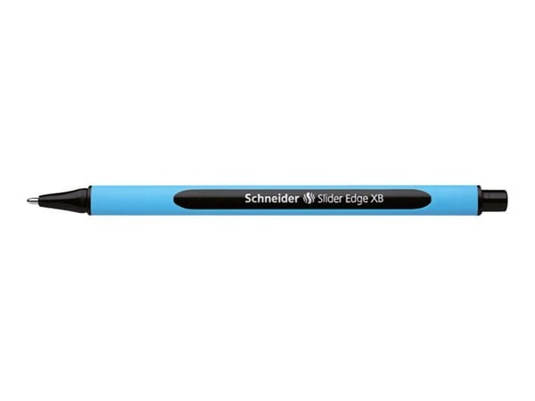 Schneider Slider Edge - Kulepenn - permanent - svart - 1.4 mm - ekstra bred