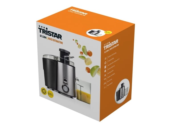 Tristar SC-2284 - Saftpresse - rustfritt stål