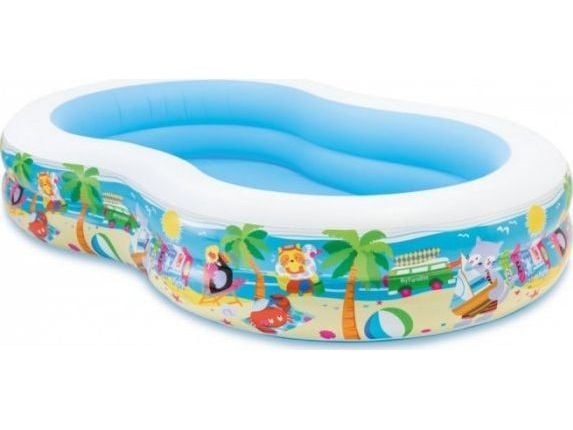 BASSENG - INTEX SWIM CENTER SEASHORE POOL