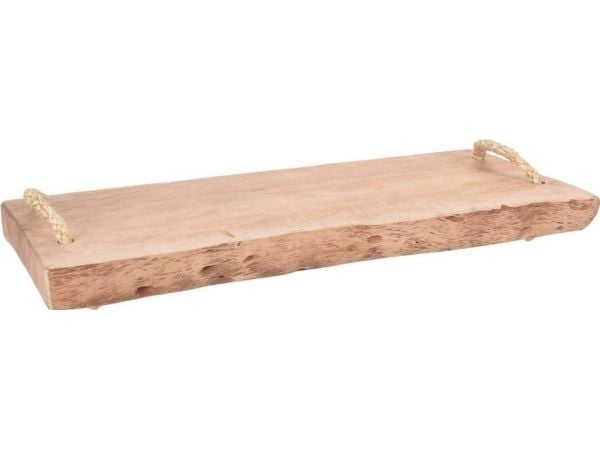 Excellent Houseware skjære- og serveringsbrett i tre 50x18 cm