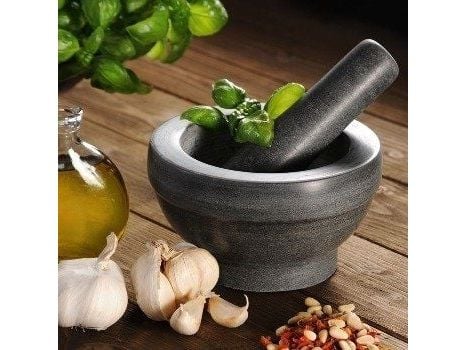 Kesper 71501, Grå, Granit, Mortel, 16 cm, 85 mm, 1 styck