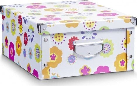 Zeller pappeske med lokk 33x17x40 cm, kids-mønster