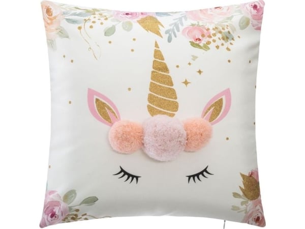 Atmosphera dekorativ pute til barnerom Unicorn 40 x 40 cm