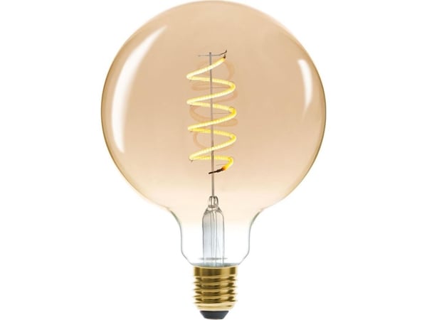 Atmosphera Amber Globe LED-pære 4W E27