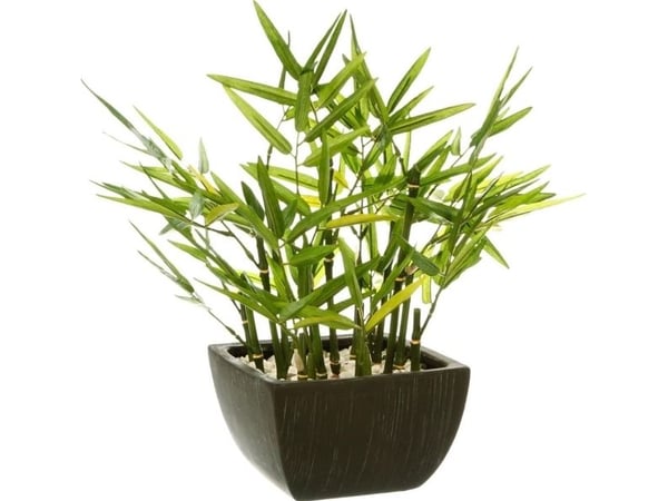 Atmosphera kunstig bambus i vase, høyde 35 cm Atmosphera kunstig bambus i vase, høyde 35 cm