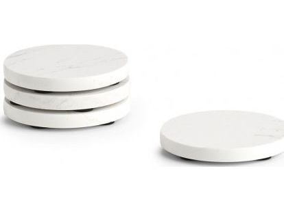 Zeller lasinaluset, 4 kpl, marmori, 9.5x1 cm