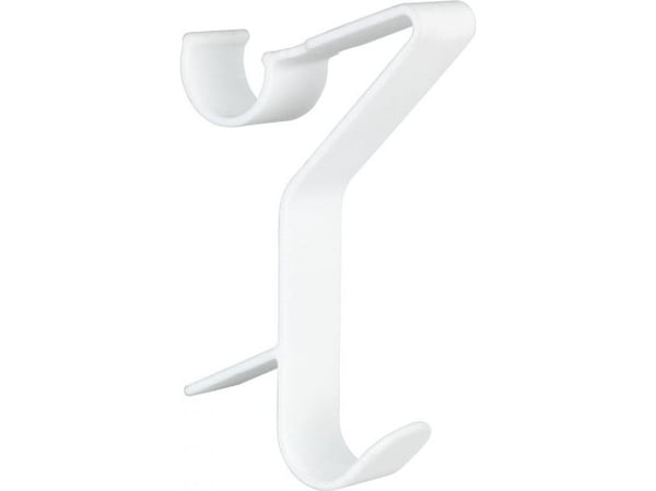 Baltas FLEXI kabellys, briaunos radiatoroppheng, WENKO