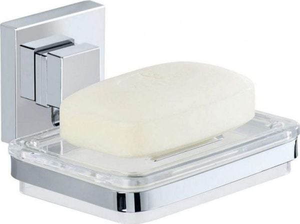 WENKO Vacuum-Loc såpeholder Quadro for montering uten boring