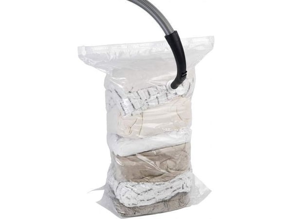 Wenko tyhjiöpussi Cube 70 x 135 cm polyeteeni läpinäkyvä